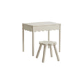 Children's table and stool set for playtime in engineered wood - 60 x 60 x 50