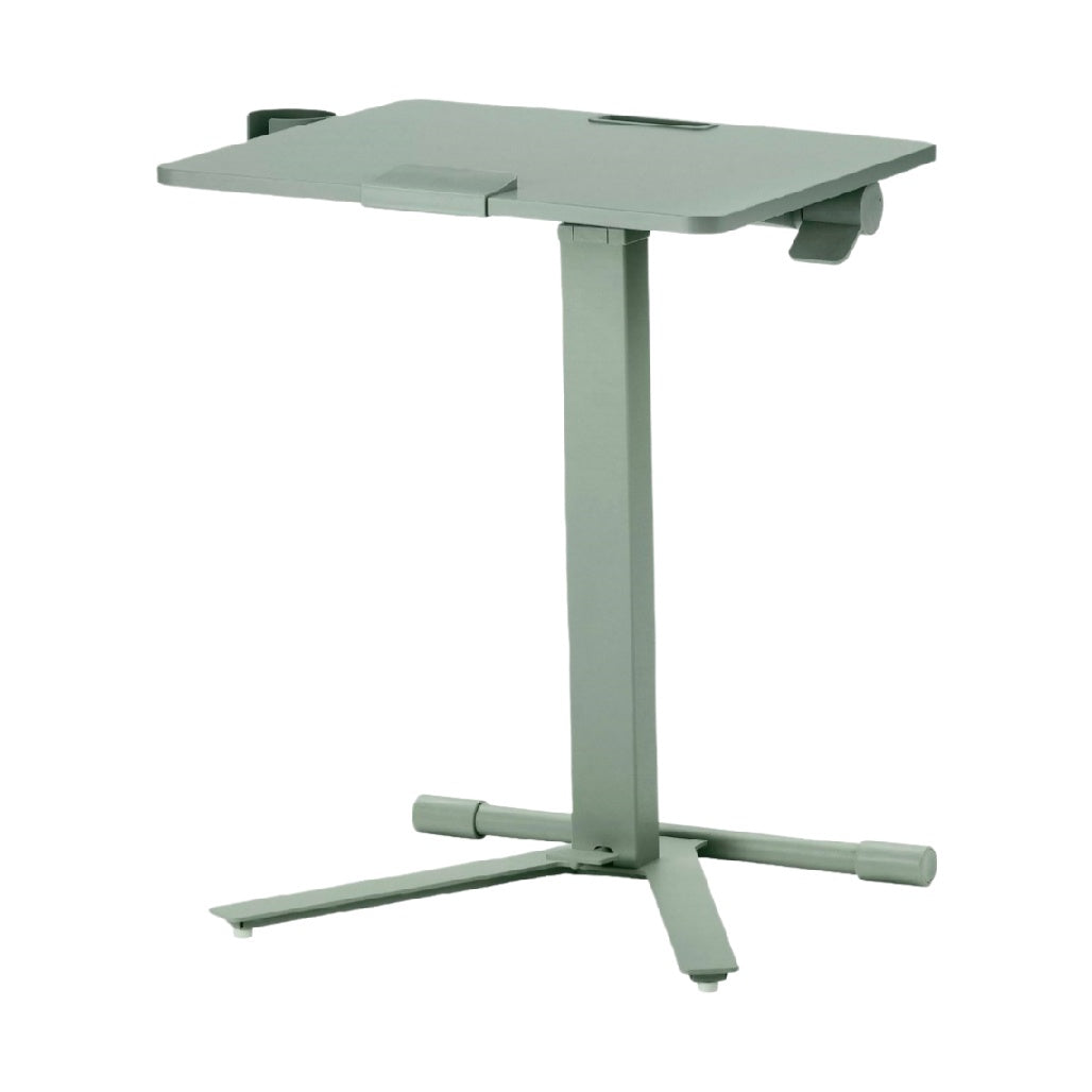 Mobile table for workspace in metal - 80 x 60 x 75