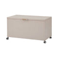 Storage Chest on Wheels for Home Organization in Fabric - 80 x 40 x 40