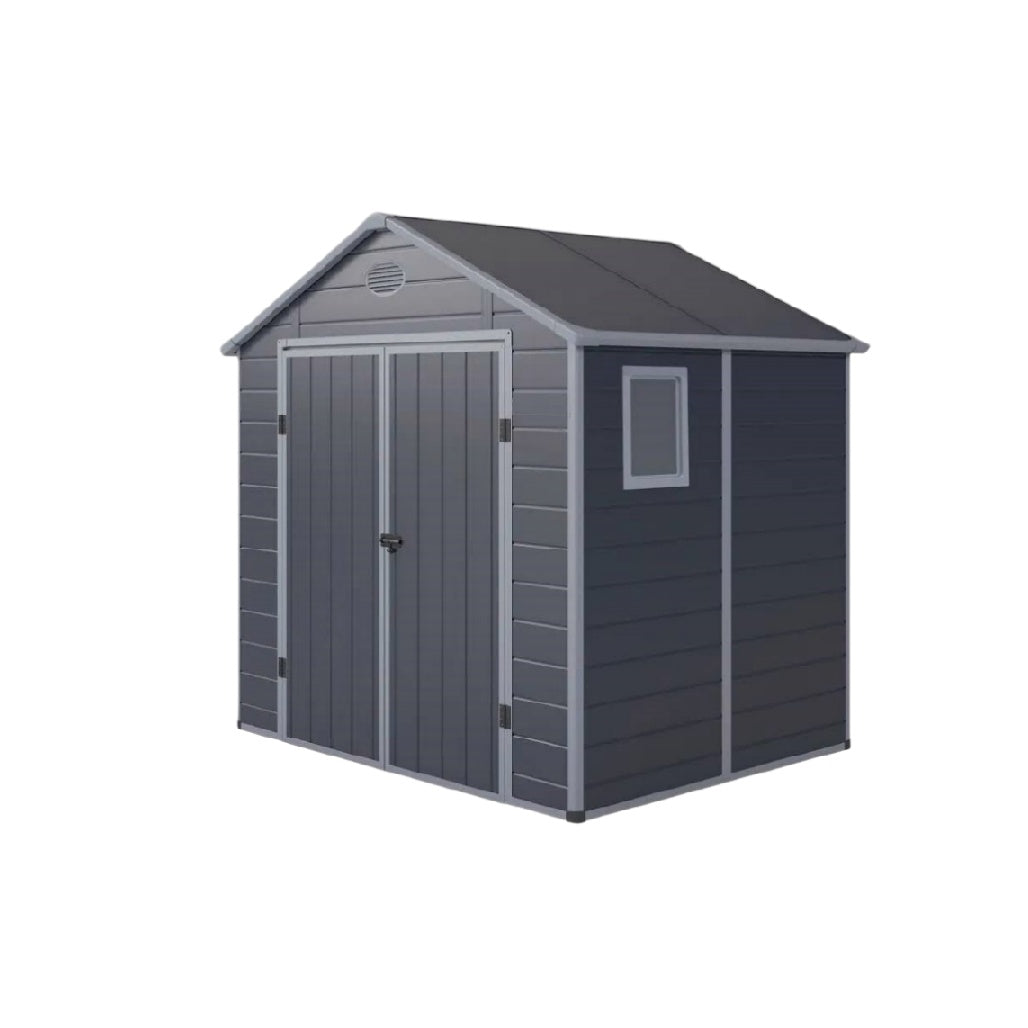 Outdoor Storage Shed for Garden Use in Resin - 200 x 150 x 170