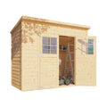Garden storage shed for outdoor tools in pine wood - 200 x 150 x 200